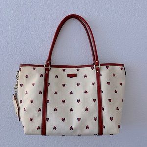 Gucci Heart Supreme Tote